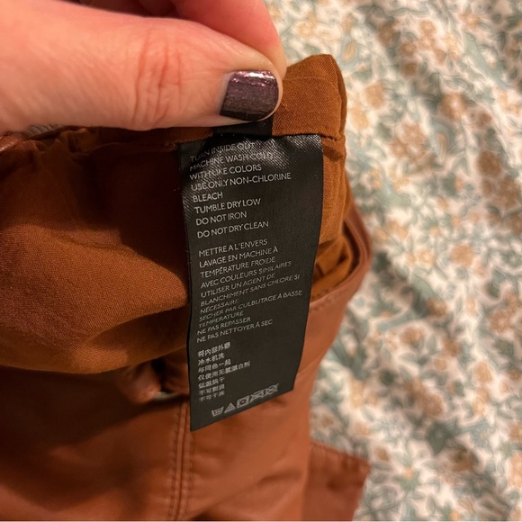 Free People Faux Leather Mini Skirt - Picture 5 of 6